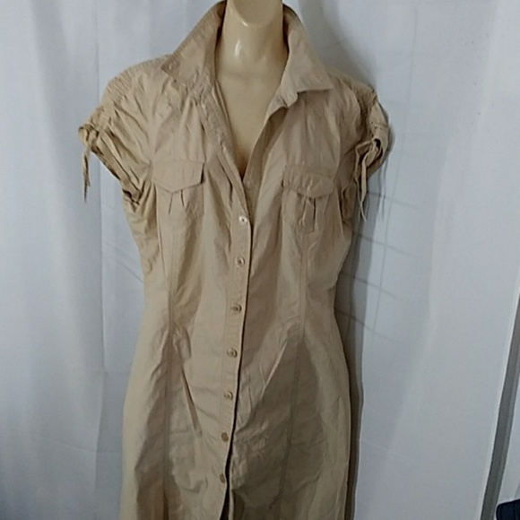 Tommy Hilfiger Tan Casual Dress - Picture 1 of 4